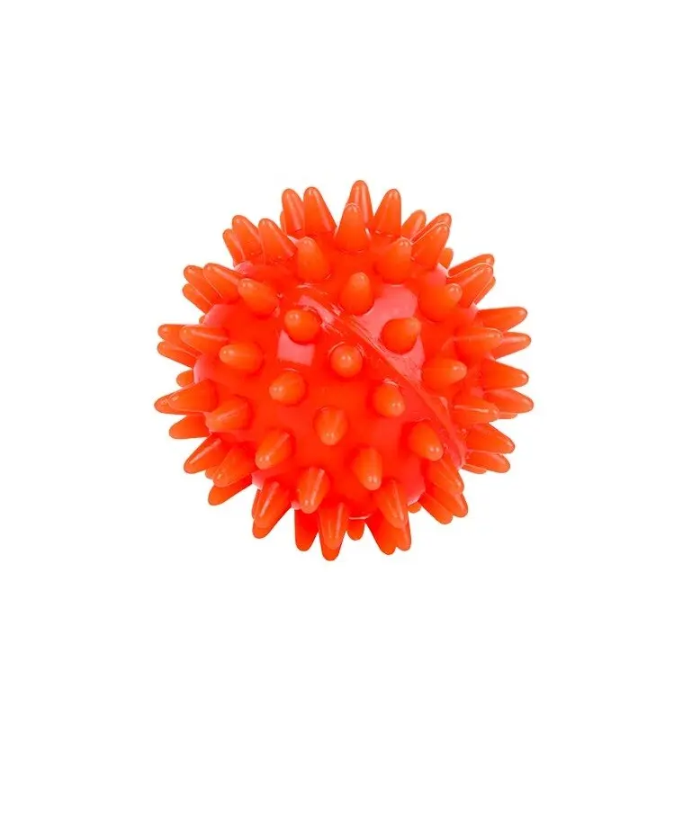 ZSZ Míč masážní ježek oranžová 5,5 cm