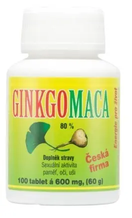 HEMANN Ginkgo Maca tbl.100