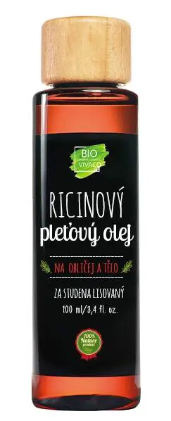 Vivaco BIO pleťový ricinový olej 100 ml