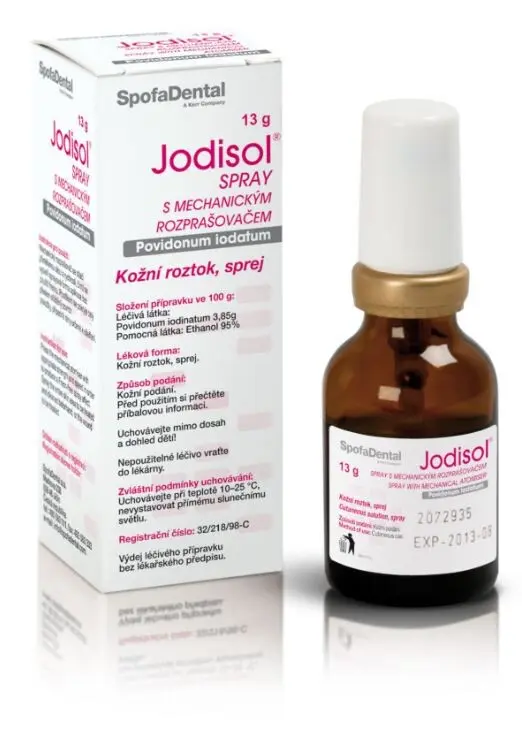 JODISOL SPRAY 38,5MG/G DRM SPR SOL 1X13G