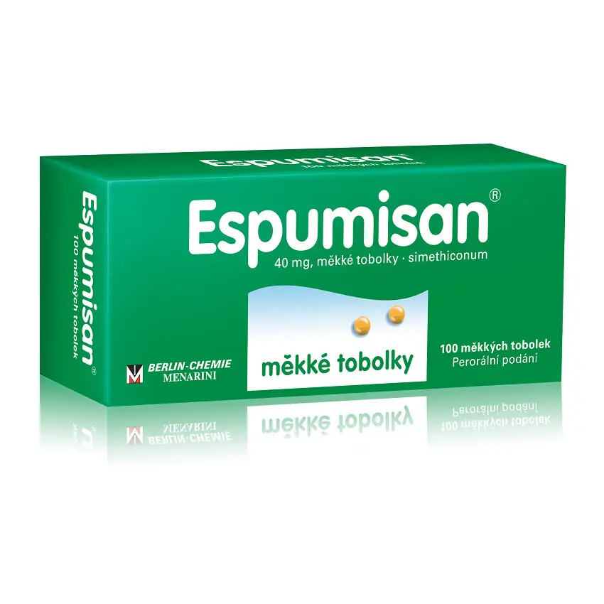 ESPUMISAN POR 40MG CPS MOL 100