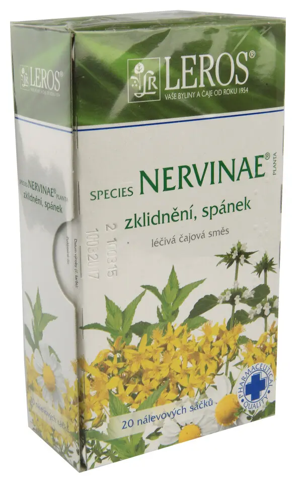 Species Nervinae Planta léčivý čaj 20 nálevových sáčků