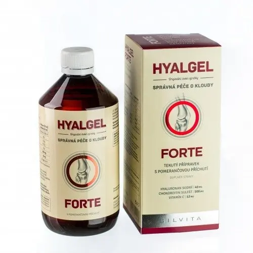 Hyalgel Forte na klouby pomeranč 500ml