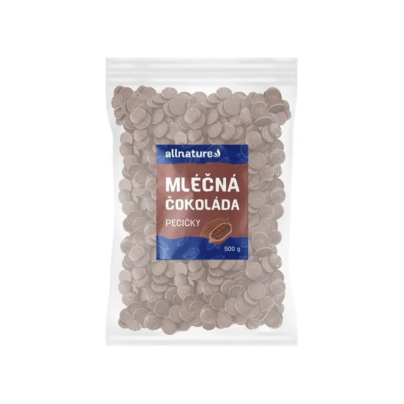ALLNATURE Mléčná čokoláda 500 g