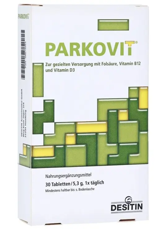 Desitin-Werk Carl Klinke PARKOVIT 30 tablet