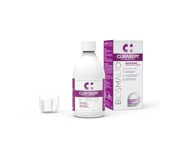 CURASEPT Biosmalto Sensitiv Teeth ústní voda 300ml