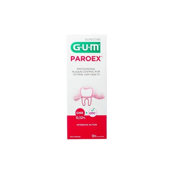 GUM Paroex ústní voda (CHX 0,12%), 300ml