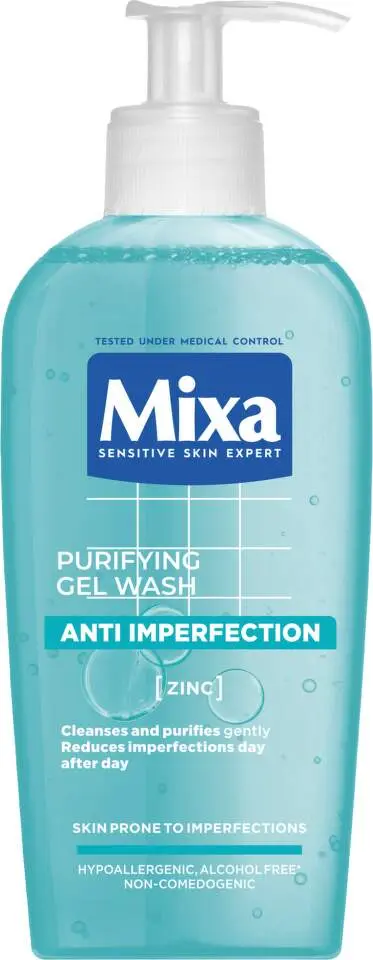 MIXA Anti-imperfection čisticí pleťový gel 200 ml