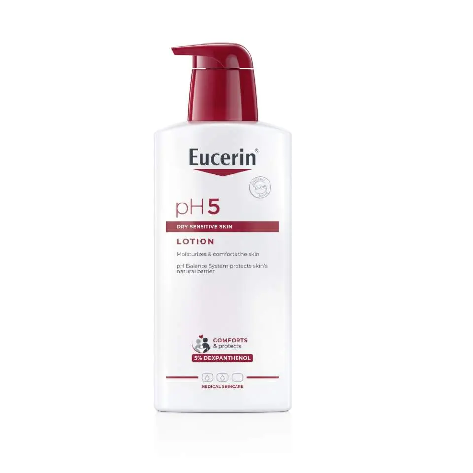 EUCERIN pH5 Tělové mléko pro citlivou pokožku 400ml