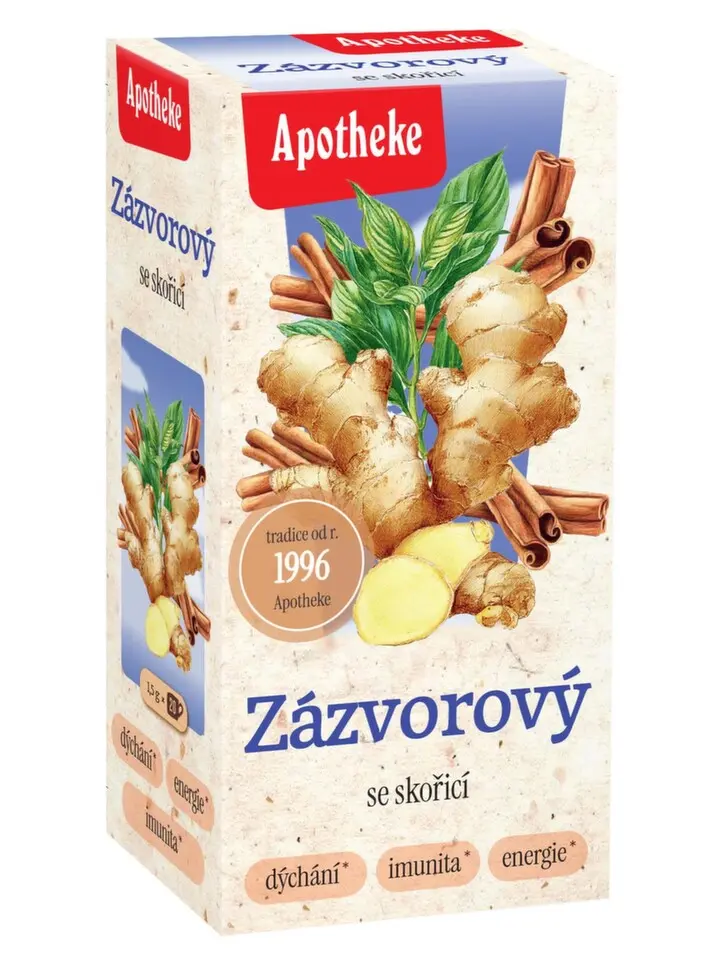 Apotheke Zázvorový čaj 20x1.5g
