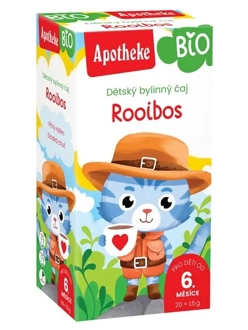 APOTHEKE Dětský čaj Rooibos BIO 20x1,5 g