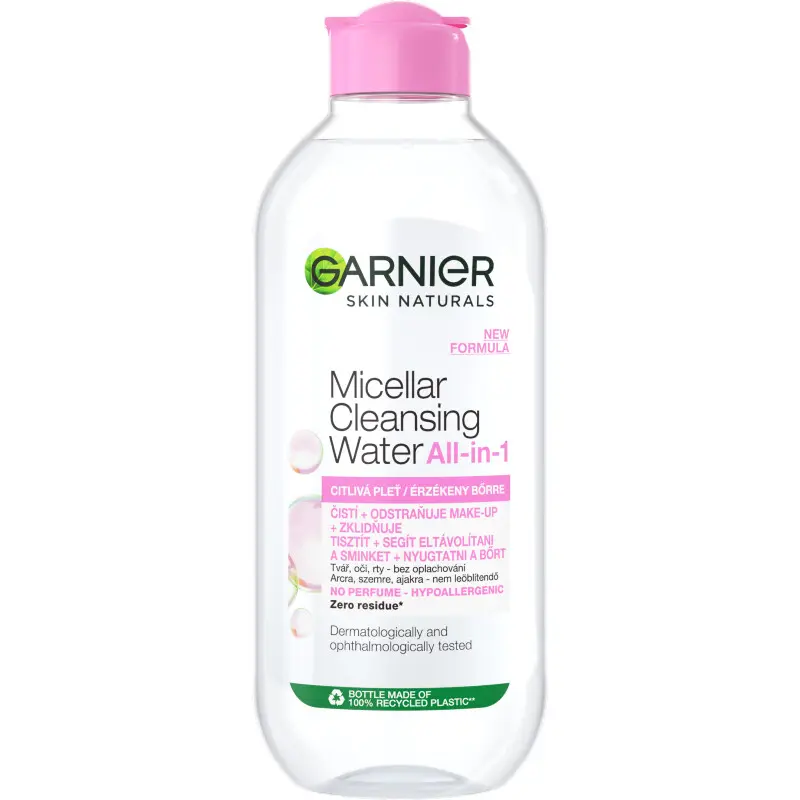 Garnier Skin Naturals micelární voda pro citlivou pleť 3v1 400 ml