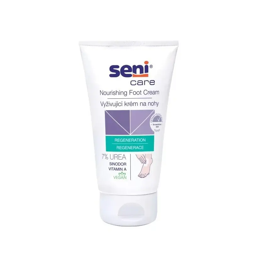 Seni Care vyživující krém na nohy 7% urea 100ml