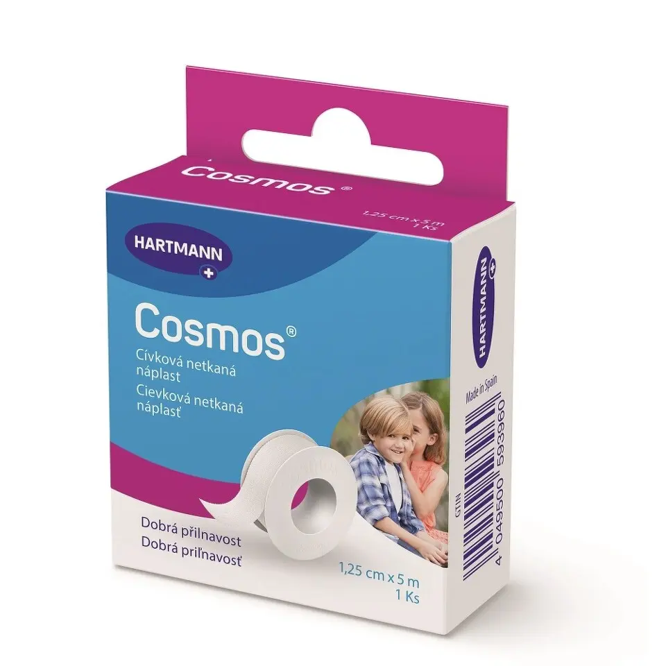 Cosmos Cívková jemná náplast 1.25cmx5m 1ks