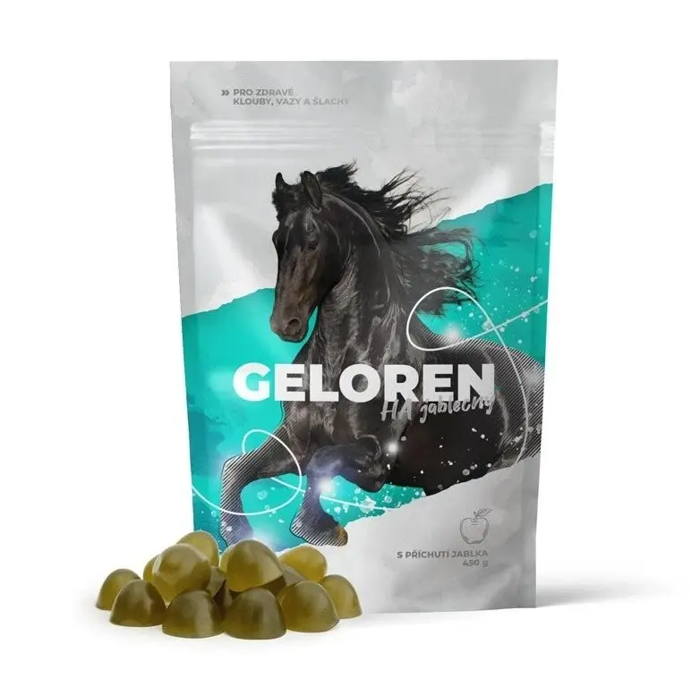 Geloren HA jablečný 180 žvýkacích želé pro koně
