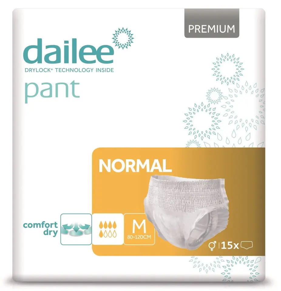 Dailee Pant Premium inkont.kalhotky Normal M 15ks