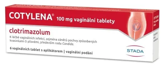 Cotylena 100mg 6 vaginálních tablet