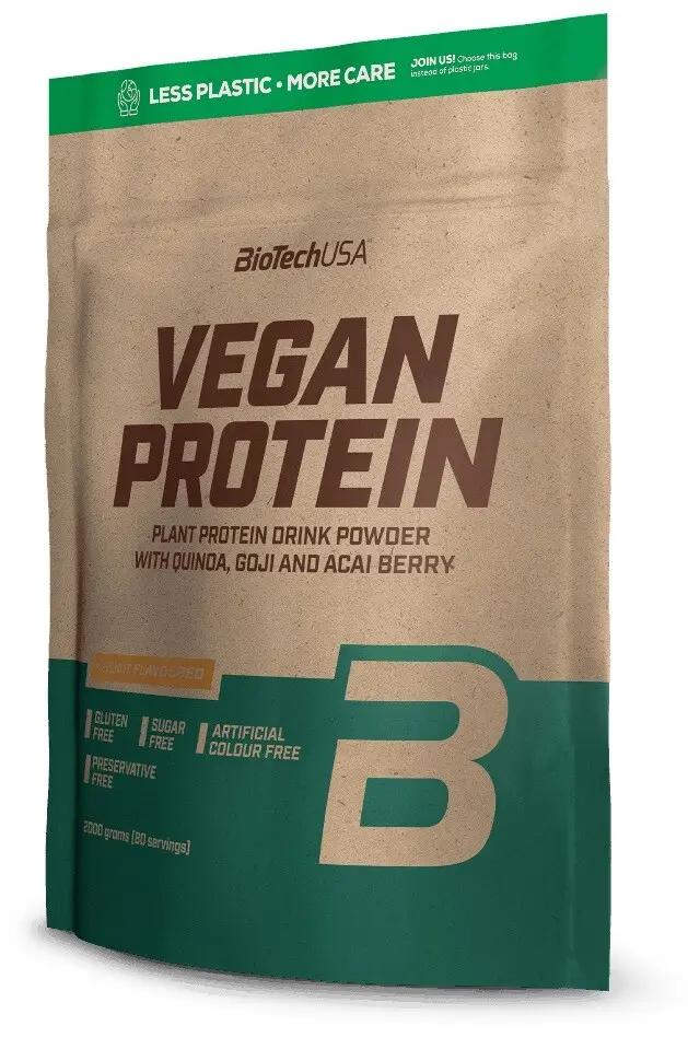 BioTech USA Vegan Protein, 2000 g Příchuť: