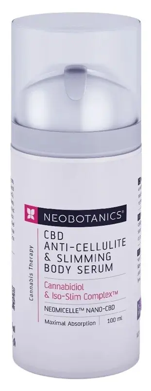Neobotanics Anti-cellulite & Slimming Gel s konopím (100 ml) - redukce celulitidy a zvýšení elasticity
