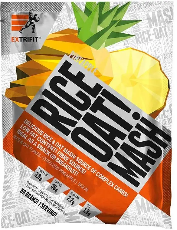 Extrifit Rice Oat Mash 50 g pineapple