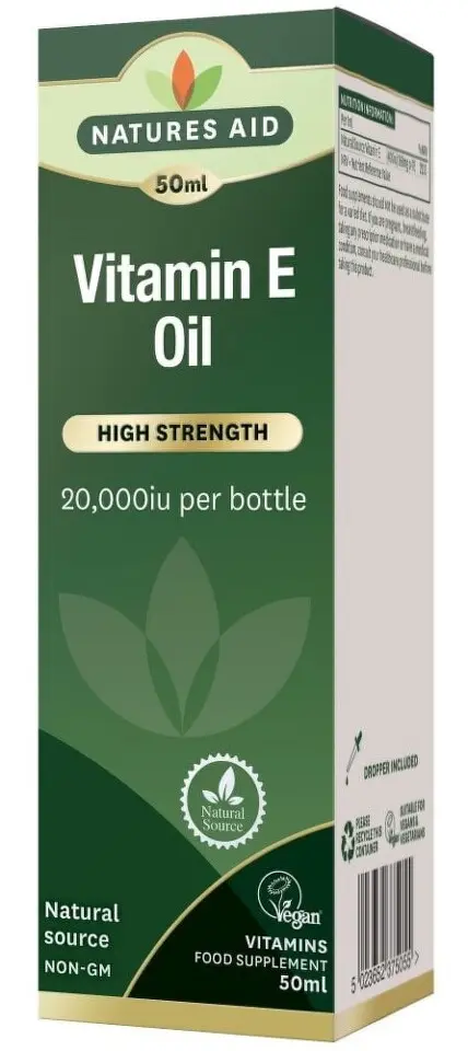 NATURES AID Vitamin  E Oil 50ml