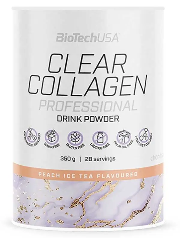 BioTech Clear Collagen Professional 350 g peach ice tea