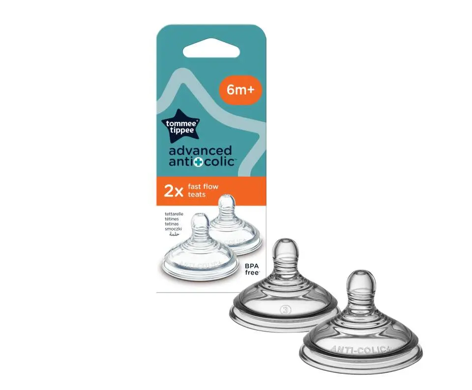 Tommee Tippee Savička na lahev 6m+, 2 ks 2 ks