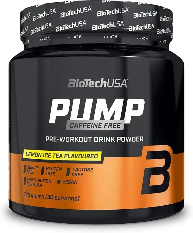 BioTech USA Pump Caffeine Free, 330 g Příchuť