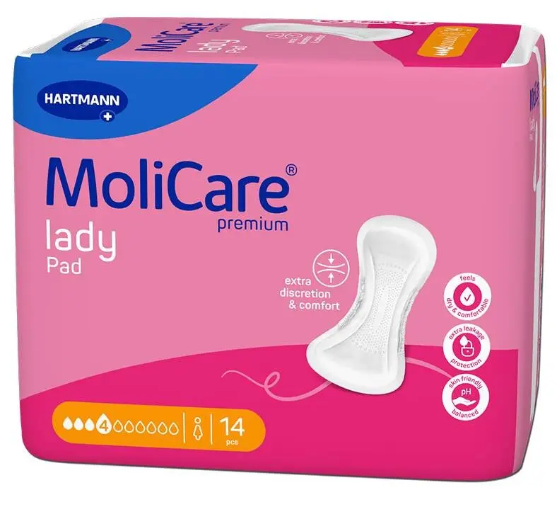 MoliCare Lady Pad inkontinenční vložky 4 kap.14ks