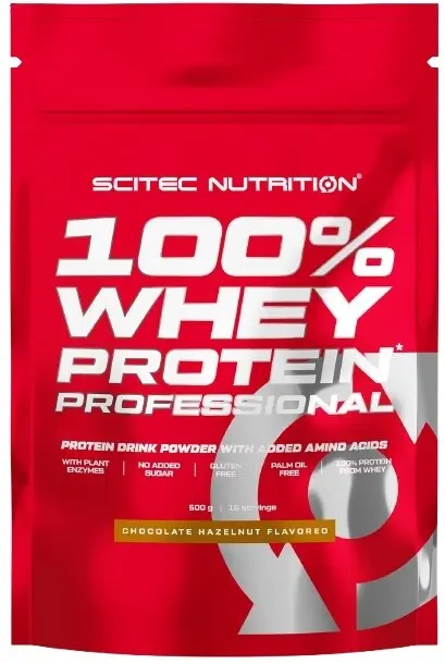 Scitec Nutrition 100% WP Professional 500 g chocolate hazelnut