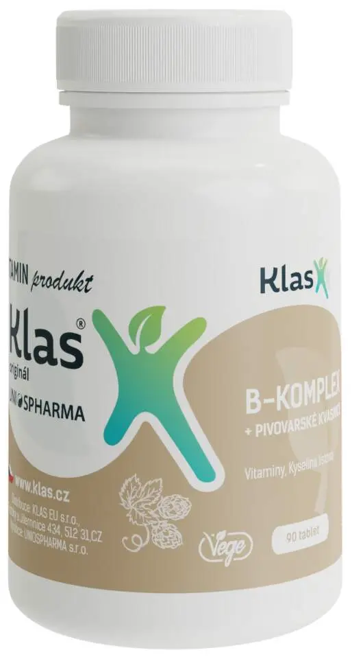 Klas B-komplex + pivovarské kvasnice tbl.90