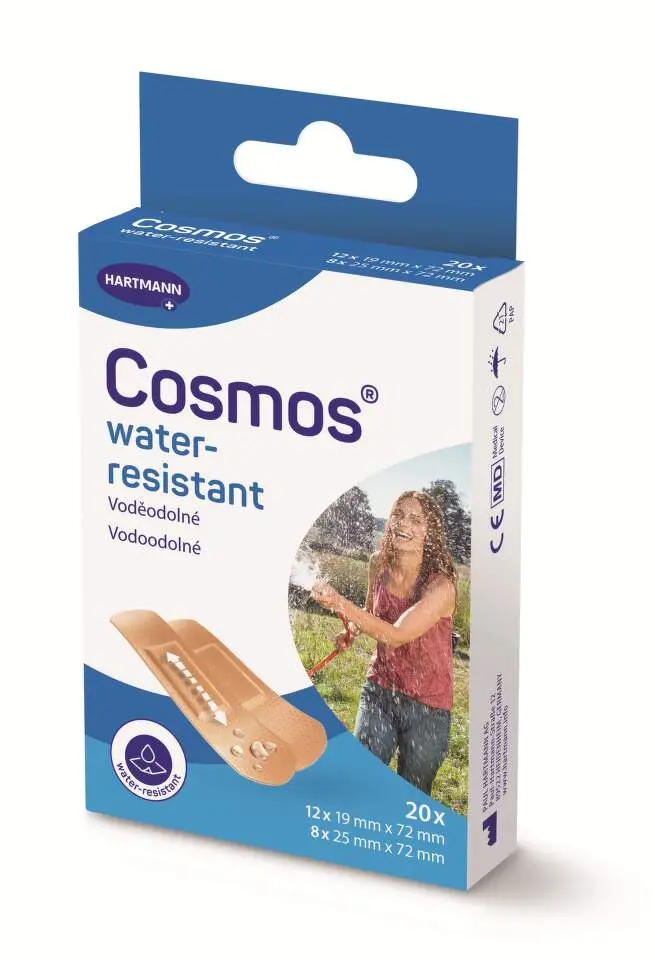 COSMOS náplasti Voděodolné 2vel. 20ks (Water-Res)
