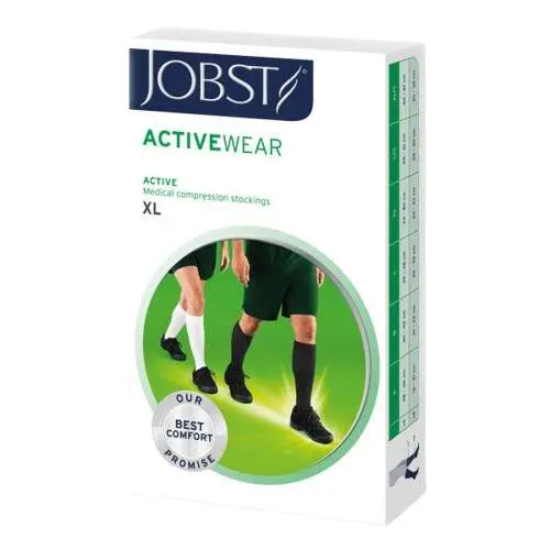 JOBST ActiveWear I.kompresní třída punčochy lýtkové se špicí velikost XL bílé