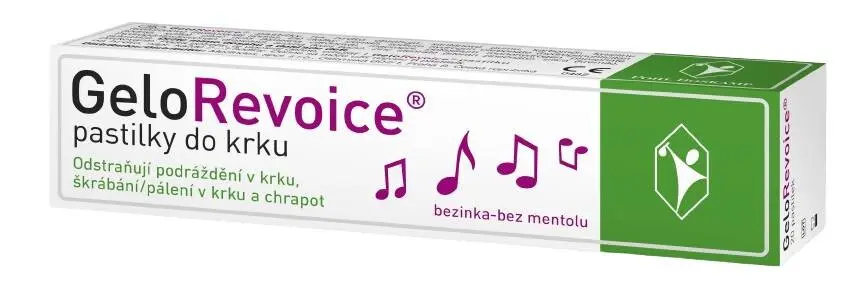 GeloRevoice pastilky do krku bezinka-bez ment.20ks