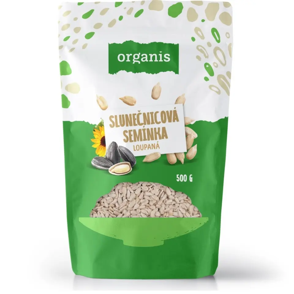 Organis Slunečnicová semínka loupaná 500g