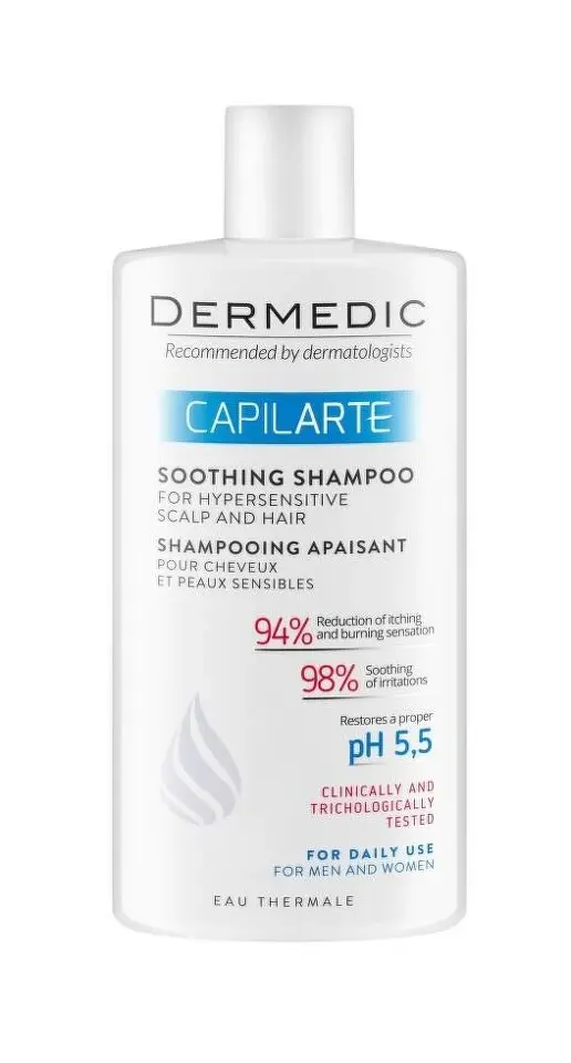 DERMEDIC Capilarte Šampon pro citlivou pokožku hlavy 300 ml