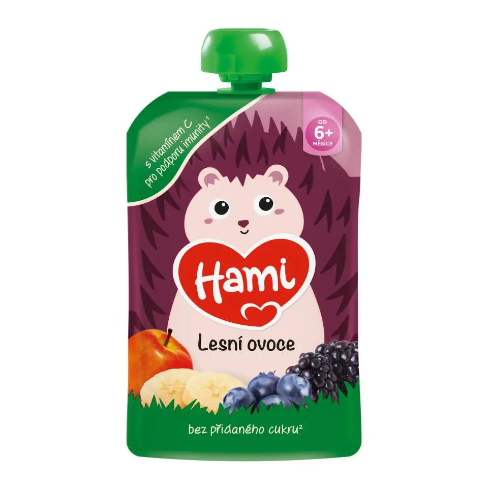 Hami Lesní ovoce kapsička 100g 6m+