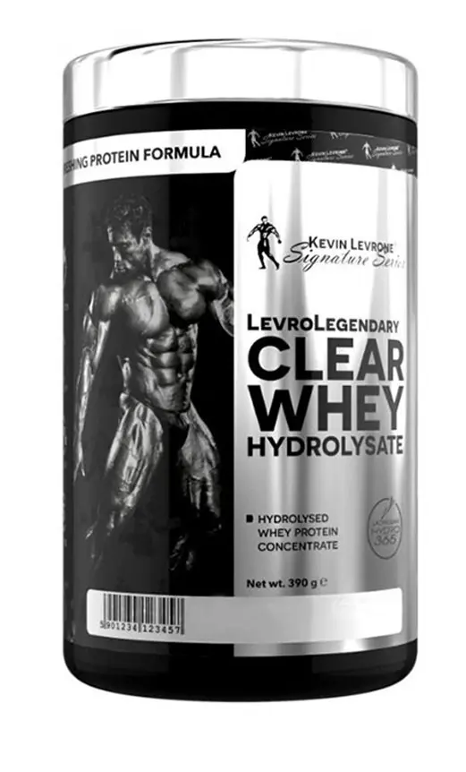 Kevin Levrone Levro Legendary Clear Whey Hydrolysate 390 g peach ice tea