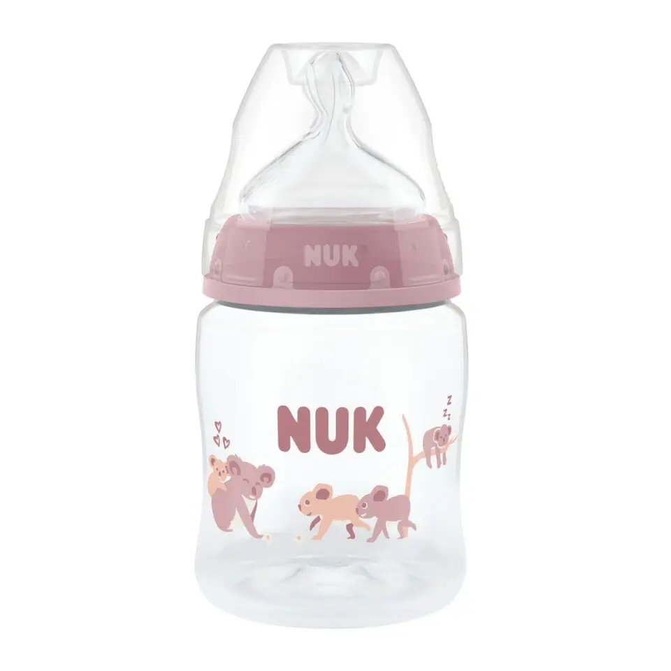 NUK First Choice láhev 150ml 0+m mix barev