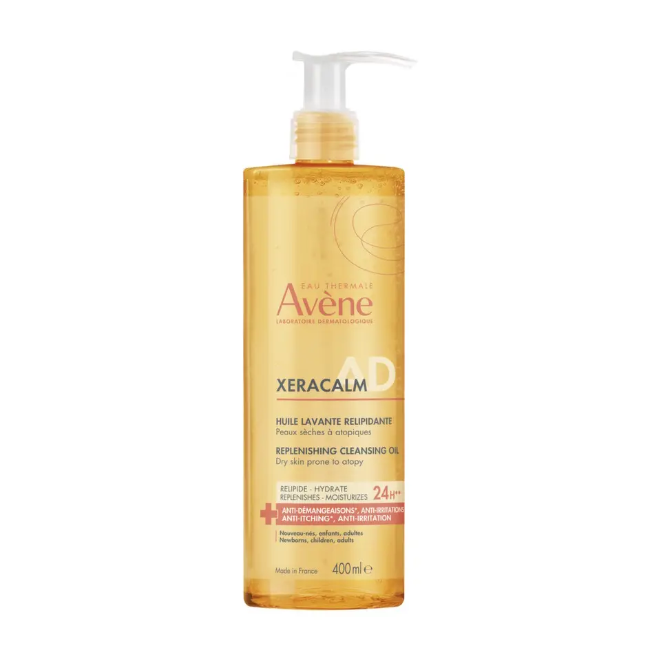 AVENE XeraCalm A.D Relipidační mycí olej 400ml
