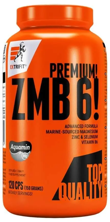 Extrifit ZMB 6! Premium! 120 kapslí (VÝPRODEJ)