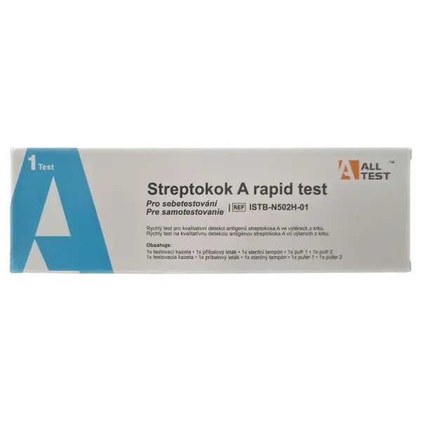 ALLTEST Streptokok A rapid test 1ks