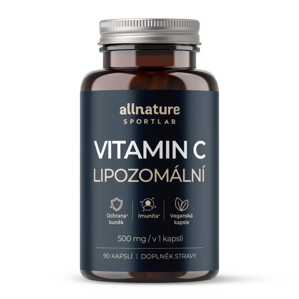 Allnature Sportlab Lipozomální Vit.C 500mg cps.90