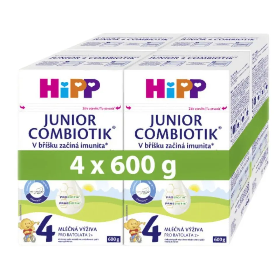 HIPP Combiotik 4 batolecí mléčná výživa 4 x 600 g