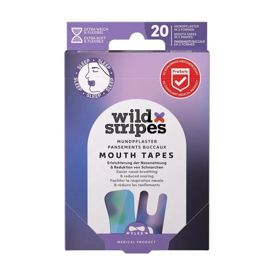 Wild Stripes Náplasti na ústa Sunset 20 ks