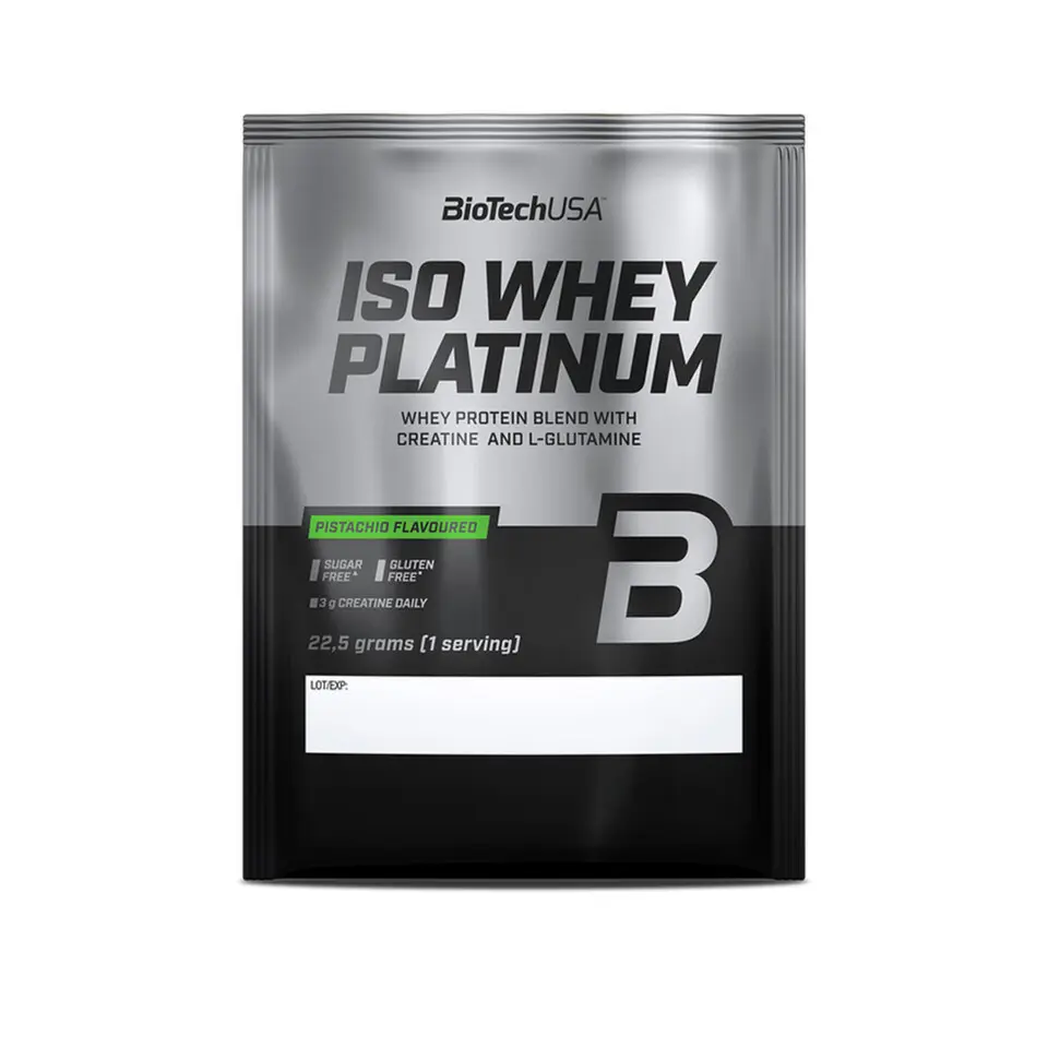 BioTech Iso Whey Platinum Pistácie 22,5 g