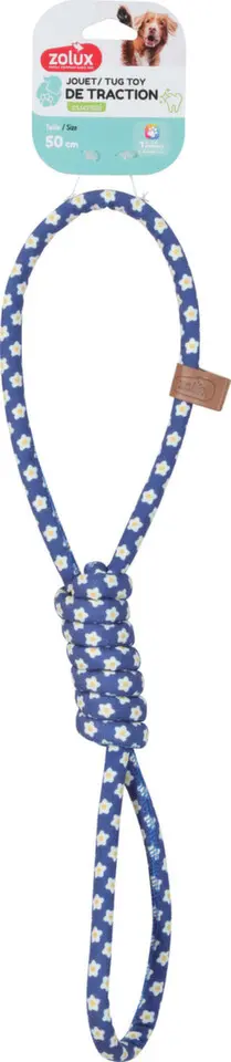 Hračka pes BLUE FLOWER Smyčka 39cm Zolux