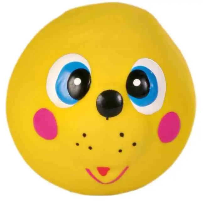 Hračka pes míč Xichtík guma 6cm Trixie