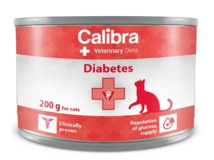Calibra VD Cat Diabetes konzerva pro kočky 200 g
