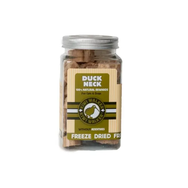 Pochoutka mrazem sušené kachní krky 70g Kiwi
